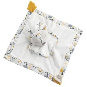 Sauthon Doudou bébé Mouchoir | Peluche bébé | Promenons-Nous | Doudou Naissance | Cadeau Naissance pas cher