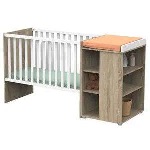 Lit Chambre Transformable 60x120en Lit Junior 90x190nova Blanc Lin