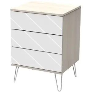 SAUTHON Commode 3 tiroirs bois pas cher