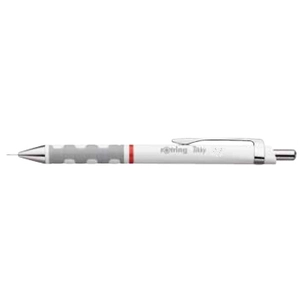 Comparateur de prix : rOtring Tikky Porte-mine HB 0,70 mm, corps blanc