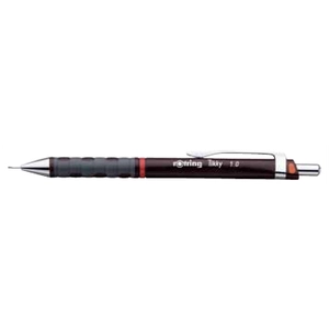 Comparateur de prix : rotring - portemines fin Tikky 1,0 mm, rouge vin
