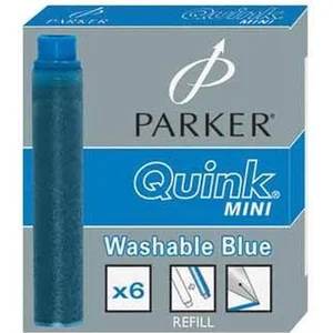 Parker Esprit Inktpatronen Quink Blue 6x pas cher