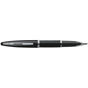 Waterman Carène: stylo Plume Laque Noire ST, Plume Taille Fine pas cher