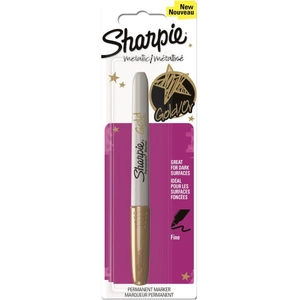 Sharpie marqueur permanent métallisé or 1849111 pas cher