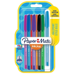 Pack de 8 stylos à bille Papermate InkJoy Fun pas cher