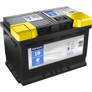 Batterie norauto bv19 70 ah - 640 a pas cher