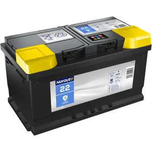 Batterie norauto bv22 80 ah - 740 a pas cher