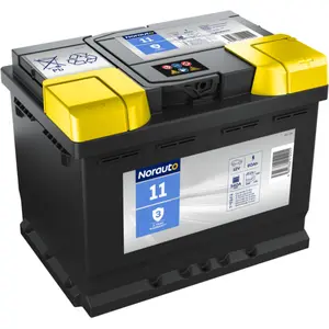 Batterie norauto bv11 60 ah - 540 a pas cher