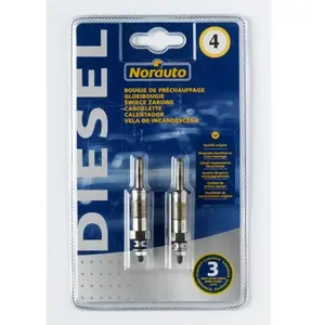 2 bougies de préchauffage norauto bp04 pas cher
