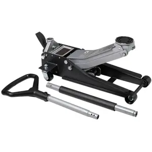 Cric rouleur low profil 2t à double piston norauto n20s pas cher