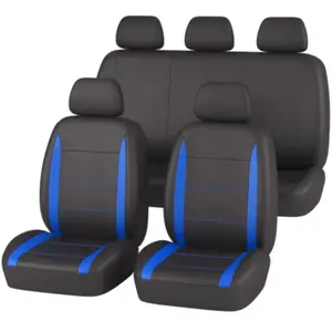 Noname Jeu complet de housses universelles voiture 1er prix bleu et noir pas cher