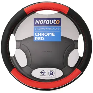 Couvre volant norauto rouge pas cher