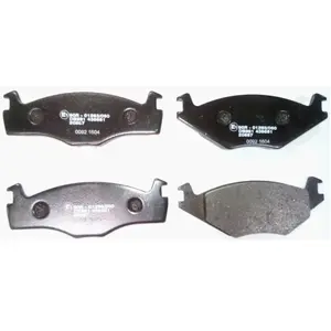 4 plaquettes de frein norauto nrp419