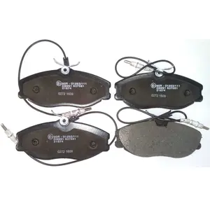 4 plaquettes de frein norauto nrp1063 pas cher