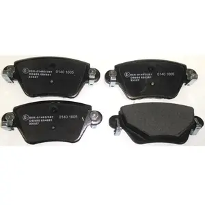 4 plaquettes de frein norauto nrp1416 pas cher