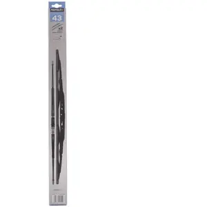 2 balais d'essuie-glace norauto conventional 43 475mm/530mm