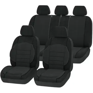 Jeu complet de housses universelles voiture norauto neptune noir avec certificat kba pas cher
