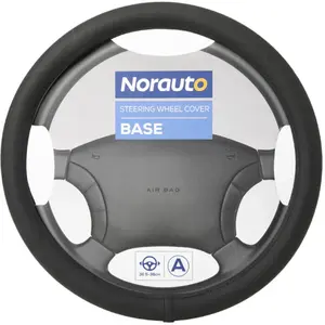 Couvre volant norauto classic noir pas cher