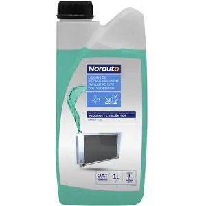 Liquide de refroidissement vert bleu -35°c norauto 1 l pas cher