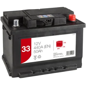 Batterie 1er prix bvp33 50 ah - 440 a pas cher