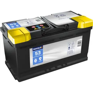 Batterie start & stop norauto agm bv53 95ah - 810 a pas cher