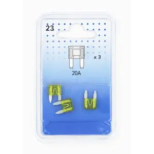 Noname 3 mini-fusibles à broches 20 a pas cher