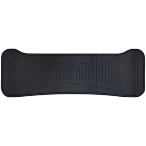 Tapis arrière central bosselé universel en pvc noir norauto pas cher