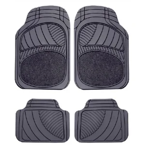 4 tapis universels en pvc et moquette noirs norauto pas cher