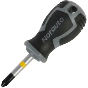Tournevis court philips cruciforme ph2 norauto pas cher