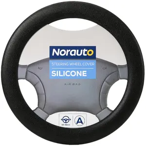 Couvre volant silicone norauto noir