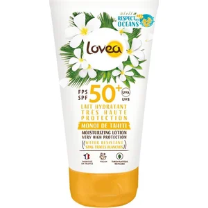 Lovea Lait Hydratant Fps 50+ Tr?S Haute Protection - Mono? De Tahiti 150 Ml