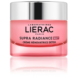 Lierac Supra Radiance Nuit Crème Rénovatrice Détox | 50 ml pas cher