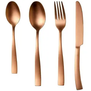 Comparateur de prix : Bestekset - ARTHUR MARTIN - AM0056 - 24 delig - RVS - Koperafwerking