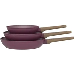 Lot De 3 Poêles Arthur Martin Alu Forgé Céramique pas cher