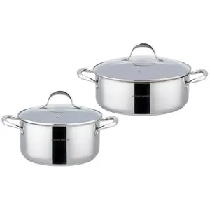Set de 2 marmites - Tous feux dont induction - ARTHUR MARTIN - AM0155 ... pas cher