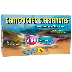 Cartouches clarifiantes Aïga 1kg MAREVA 161021 pas cher
