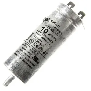 Whirlpool Condensateur 10mF 450V (481981729147, C00770241, 481010743850) Sèche-linge aeg, altus, ariston hotpoint, arthur martin, arthur martin electrolux, pas cher