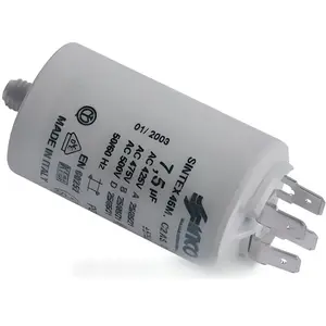 Condensateur de démarrage pour sèche-linge Candy - 7,5UF-450V pas cher