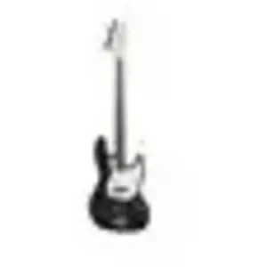 Basse électrique Woodbrass JB100 Noire - Guitare basse polyvalente idé... pas cher