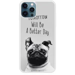 Coque en silicone renforcé imprimée compatible Apple iPhone 12 Pro Max Citation 17 pas cher