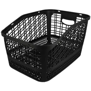 Panier vélo arrière plastique fixation porte bagage vis rail Optimiz pas cher