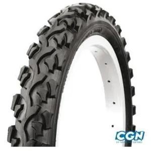 Pneu VTT - DELI - 20x1.90 - Caoutchouc - Noir - Mixte pas cher