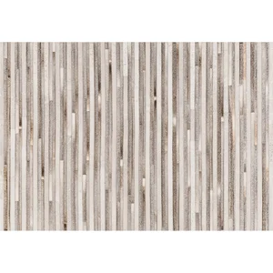 OVIALA Tapis rectangulaire motif patchwork effet peau de vache 160 x 230 cm pas cher