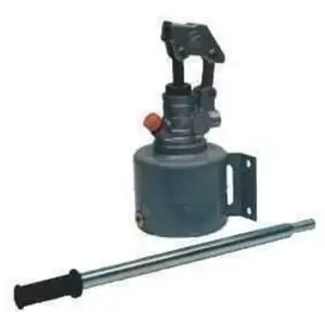 Pompe hydraulique manuelle en acier 6L   Durable et efficace pas cher