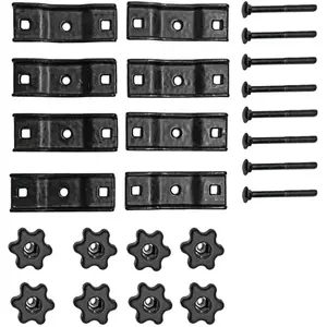 Adaptateur barres de toit acier pour porte-skis Menabo Frozen Alu et S... pas cher