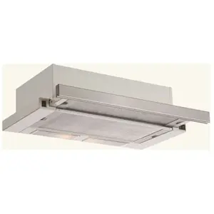 Hotte cuisine encastrable SILVERLINE NUTY inox 60 cm - 3 vitesses - éclairage table de cuisson pas cher