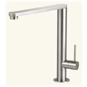 LUISINA Mitigeur cuisine en inox massif CRBMI319 Inox - CRBMI319 - Pivotant - Gris pas cher