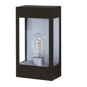 Roger Pradier® BRICK²-Applique d'extérieur Aluminium/Verre H30cmVendu parcdiscount