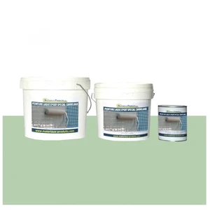 MATPRO Peinture pour carrelage laque époxy Kit de 2,5 Kg Vert Pastel RAL 6019 pas cher