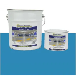 MATPRO Peinture laque époxy pour garage Kit de 2,5 Kg Bleu France RAL 5012 pas cher